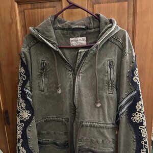Free People Military Jacket